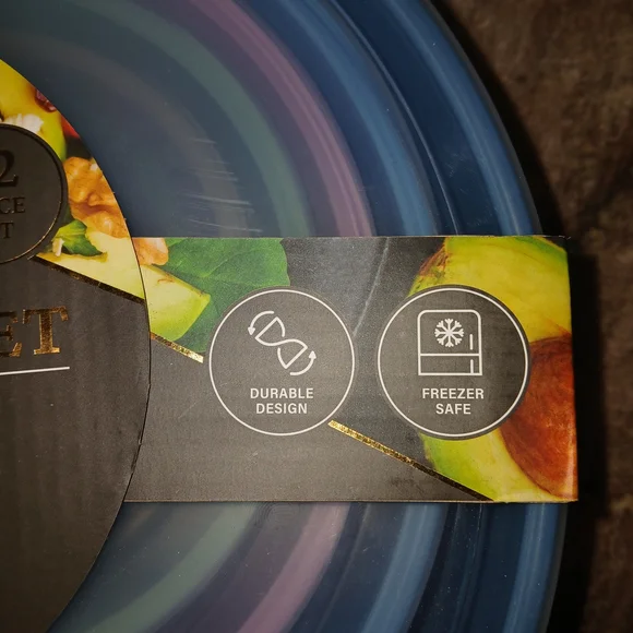 Thyme & Table Mixing Bowl Set with Easy Grip Lids - Picture 4 of 5